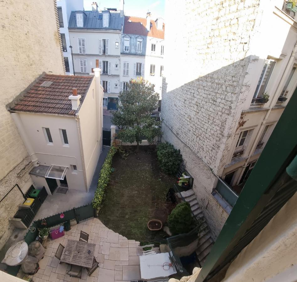 Appartement Luxueux Dans Maison Bourgeoise Parisienne 르발루아페레 외부 사진